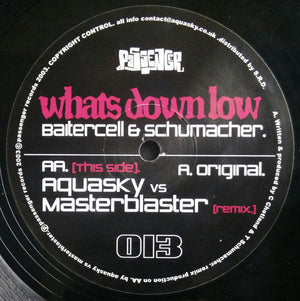 BAITERCELL AND SCHUMACHER | WHATS DOWN LOW 12