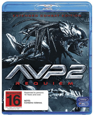 MOVIE BLUSC | ALIEN VS PREDATOR 2 - REQUIEM EXTENDED COMBAT EDITION (BLU - RAY) **