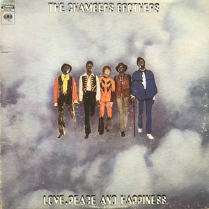 CHAMBERS BROTHERS | LOVE PEACE AND HAPPINESS - LIVE AT BILL GRAHAMS FILLMORE EAST -  2LP US