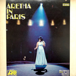 ARETHA FRANKLIN | ARETHA IN PARIS - US - HOLE IN COVER