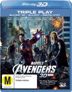 MOVIE BLUAC | AVENGERS (2012) (3BLU-RAY)