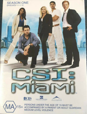 CSI MIAMI SEASON 1 - PART 1 (3DVD)