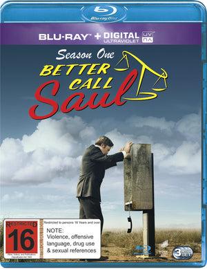 BETTER CALL SAUL | BETTER CALL SAUL SEASON 1 (3BLU - RAY)