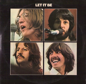 BEATLES | LET IT BE - NZ BLACK PARLOPHONE - REISSUE