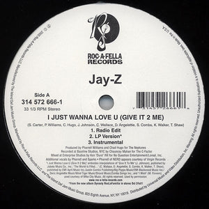 JAY Z | JUST WANNA LOVE YOU / PARKING LOT PIMPIN 12