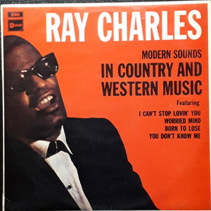 RAY CHARLES | MODERN SOUNDS IN COUNTRY AND WESTERN MUSIC - US MONO - BIT NOISY