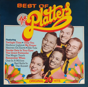 PLATTERS | BEST OF THE PLATTERS - NZ - WRITING ON COVER AND LABEL
