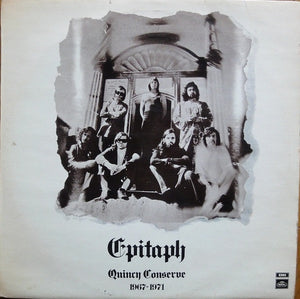 QUINCY CONSERVE | EPITAPH