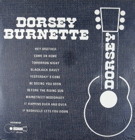 DORSEY BURNETTE | DORSEY