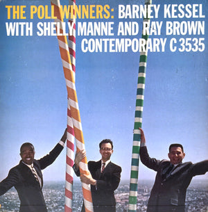 BARNEY KESSEL / SHELLY MANNE / RAY BROWN | POLL WINNERS - NZ PRESS
