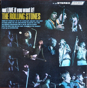 ROLLING STONES | GOT LIVE IF YOU WANT IT - US MONO - BIT ROUGH - SLEEVE WEAR