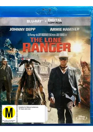 MOVIE BLWES | LONE RANGER (BLU - RAY)