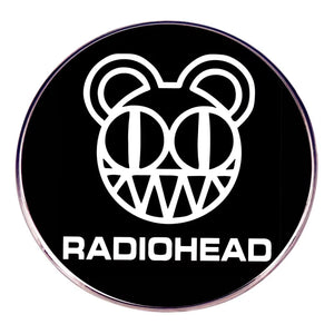 RADIOHEAD ENAMEL BADGE CIRCLE