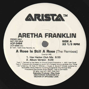 ARETHA FRANKLIN | ROSE IS STILL A ROSE 2X12 - US PROMO - GENERIC SLEEVE
