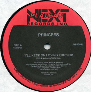 PRINCESS | ILL KEEP ON LOVING YOU - 12 - COMPANY SLEEVE