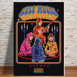 CULT MUSIC SINGALONG STEVEN RHODES POSTER 60