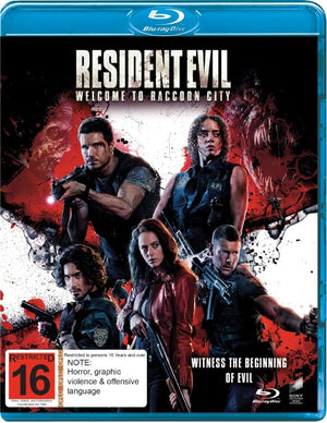 MOVIE BLUHOR | RESIDENT EVIL WELCOME TO RACCOON CITY (BLURAY)