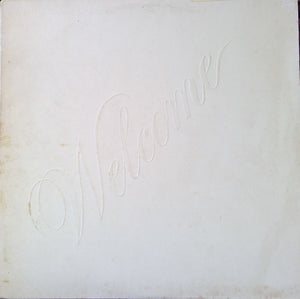 SANTANA | WELCOME - NZ - EMBOSSED COVER - SOME DISCOLOURATION TO COVER