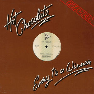 HOT CHOCOLATE | EVERY 1'S A WINNER / YOU CAN DO IT 12 - US PROMO - GENERIC SLEEVE WITH HYPE STICKER