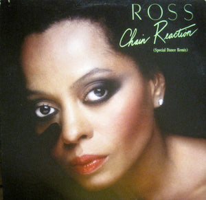 DIANA ROSS | CHAIN REACTION 12 - WRITING ON COVER