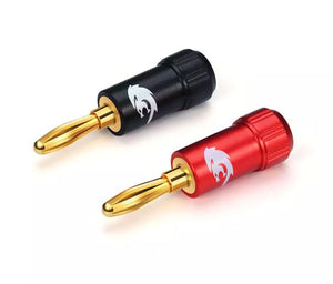 BANANA PLUG PAIR - 4MM