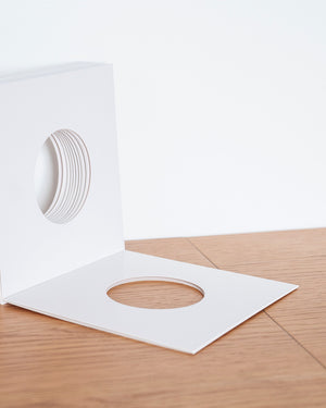 LP JACKET 7 INCH  WHITE