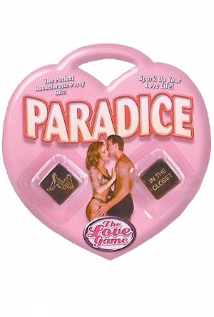 PARADICE SEX POSITION DICE SET