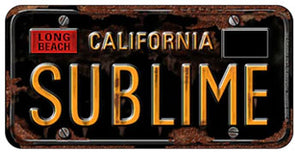 SUBLIME (LICENSE PLATE) Sticker