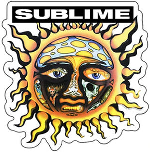 SUBLIME (SUN LOGO) Sticker