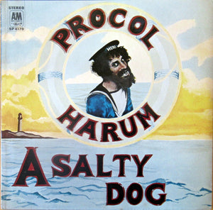 PROCOL HARUM | SALTY DOG - US - SPINE DAMAGE - WRITING ON COVER