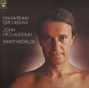 MAHAVISHNU ORCHESTRA | INNER WORLDS - US - WHITE LABEL PROMO - PROMO STICKER - GILDED PROMO STAMP