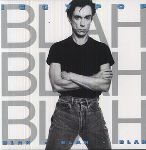 IGGY POP | BLAH BLAH BLAH - US (ROUGH COVER)