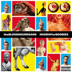 BLOODHOUND GANG | HOORAY FOR BOOBIES (25TH ANNIVERSARY WHITE BLUE AND YELLOW SPLATTER 2LP EDITION) (VINYL)