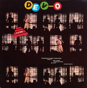 DEVO | DEVO LIVE EP - US - NO SLEEVE - JUST SINGLE PIECE OF CARD
