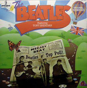 BEATLES | FEATURING TONY SHERIDAN - UK - TAPE MARK ON COVER