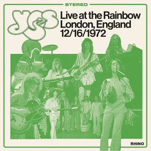 YES | LIVE AT THE RAINBOW LONDON ENGLAND 12 16 1972 RSD 2025 LTD VINYL