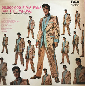 ELVIS PRESLEY | 50000000 ELVIS FANS CANT BE WRONG ELVIS GOLD RECORDS VOL 2 - NZ PRESS ORANGE RCA