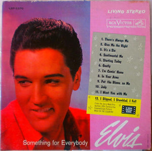 ELVIS PRESLEY | SOMETHING FOR EVERYBODY