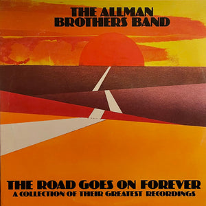 ALLMAN BROTHERS | ROAD GOES ON FOREVER - 2LP - US - DELETION CUT AND TAPE ON COVER