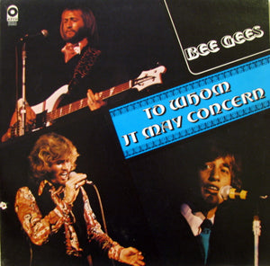 BEE GEES | TO WHOM IT MAY CONCERN - US PRESS NON STANDUP