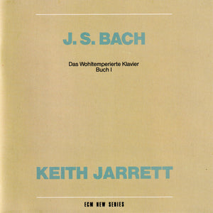 KEITH JARRETT | DAS WOHLTEMPERIERTE KLAVIER BUCH 1 (2CD)