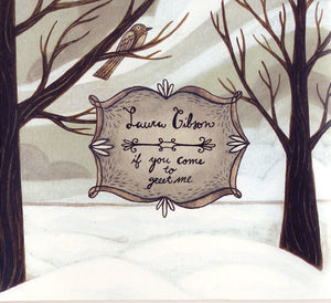 LAURA GIBSON | IF YOU COME TO GREET ME