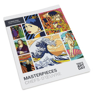 MASTERPIECES - COLORING BOOK | TODAY IS ART DAY
