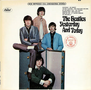 BEATLES | YESTERDAY AND TODAY - USA STEREO TRUNK COVER - CAPITOL LABEL