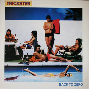 TRICKSTER | BACK TO ZERO - DEMO PRESSING - STICKER RESIDUE ON COVER