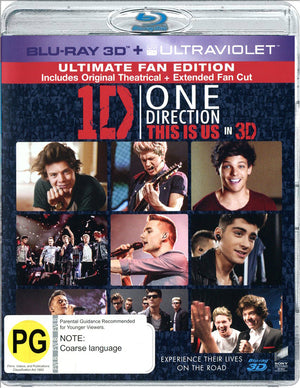 ONE DIRECTION - THIS IS US IN 3D (BLU - RAY 3D / UV)