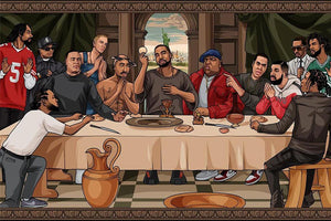 LAST SUPPER OF HIP HOP POSTER  348