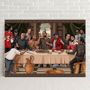 LAST SUPPER OF HIP HOP POSTER  348