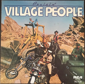 VILLAGE PEOPLE | CRUISIN - NZ - WRITING ON BACK OF SLEEVE