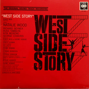 ORIGINAL CAST | WEST SIDE STORY - ORIGINAL SOUNDTRACK RECORDING - UK - WRITING ON BACK COVER